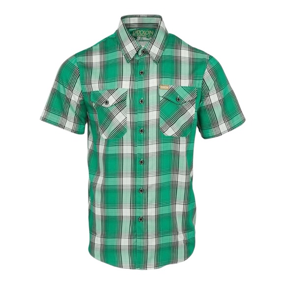Dixxon Flannel The Grafton Street Short Sleeve Bamboo Blend Plaid Shirt 2XL Tops - Picture 1 of 6